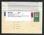 GREAT BRITAIN 1961 Commonwealth Parliamentary Conference. Set of 2 on first day cover to New Zealand.