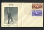 INDIA 1953 Conquest of Mount Everest. Set of 2 on first day cover. - 31928 - FDC