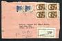 INDIA 1981 Registered Letter to Dubai. - 31938 - PostalHist
