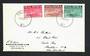 MALAYSIA 1965 Opening of the National Mosque. Set of 3 on first day cover. - 31984 - FDC
