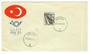 TURKEY 1960 Definitive 75c Deep Olive on first day cover. Cancelled at GALATA of New Testament fame. - 32043 - PostalHist