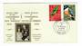 Nouvelles Hebrides 1974 Royal Visit. Set of 2 on first day cover. - 32114 - FDC