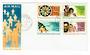 PAPUA NEW GUINEA 1980 National Census. Set of 4 on first day cover. - 32123 - FDC
