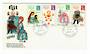 FIJI 1973 Festivals. Set of 4 on first day cover. - 32132 - FDC