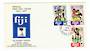FIJI 1973 75th Anniversary of the Fiji Rugby Union. Set of 3 on first day cover. - 32193 - UHM