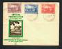 AUSTRALIA 1937 Sesqui-Centenary of New South Wales. Set of 3 on first day cover. - 32242 - FDC