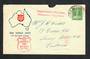 AUSTRALIA 1941 Cover Salvation Army Red Shield Huts posted from Bathurst. Cachet