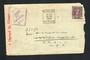 AUSTRALIA 1943 Letter from Australia to NZ Div Supply Co NZASC MEF. Passed by Censor 222. Reseal Label