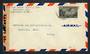 CUBA 1944 Airmail Letter to USA. Cuba slogan cancel on the reverse. Reseal Label
