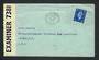 GREAT BRITAIN 1941 Letter from Holloway N7 to USA. Opened by Examiner 7381. - 32357 - PostalHist