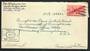USA 1944 Airmail Letter from army serviceman. Postmark US Army Postal Service . Passed by Army Examiner 20411.