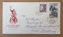 CZECHOSLOVAKIA 1957 MotorBike issued on 5/7/1957 on first day cover to New Zealand. - 33798 - FDC