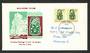 NEW ZEALAND 1967 Definitive 15c Green Tiki on illustrated first day cover. - 35069 - FDC