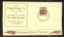 NEW ZEALAND 1938 Geo 6th Definitive 1½d Brown on illustrated first day cover. - 36559 -