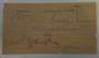 NEW ZEALAND 1893 Receipt of Registered Letter acknowledged by the recipient. - 36560 - PostalHist