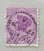 NEW ZEALAND Postmark Auckland PORT WAIKATO. A Class cancel on 2d Second Sideface. Not listed. - 3675 - Postmark