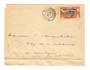 GABON 1936 Letter from Port-Gentil to Libreville. Folded at bottom. - 37581 - PostalHist