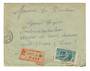 IVORY COAST 1937 Registered Letter from Adidjan to France. - 37637 - PostalHist
