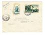MADAGASCAR 1959 Airmail Letter to USA. Madagascar stamps used after the change to Malagasy Republic. - 37683 - PostalHist