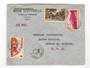 MARTINIQUE 194? Airmail Letter from Fort de France to USA. The year slug is deliberately blacked out. - 37802 - PostalHist