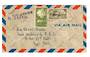 MARTINIQUE 1947 Airmail Letter from Fort de France to New York via Miami. - 37812 - PostalHist