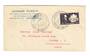 MARTINIQUE 1947 Letter from Fort de France to Canada. Stamp Day Special Postmark. - 37826 - PostalHist