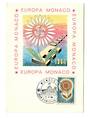 MONACO 1964 Europa. Maxim card. Special Postmark. - 37840 - PostalHist