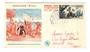 MONACO 1956 Fipex International Stamp Exhibition. Christopher Colombus on first day cover. - 37846 - FDC