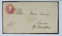 PRUSSIA 1853 Postal Stationery from Groningen to Gross Oschersleben. - 37952 - PostalHist