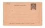 OBOCK 1892 Carte-Lettre 25c Black. Unused. - 38157 - PostalHist