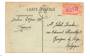 SENEGAL 1919 Carte Postale of Hotel de Ville Dakar sent from Guinguineou? to Belgium. - 38194 - PostalHist