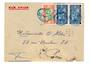 SENEGAL 1936 Airmail Letter from Dakar to Paris. Very untidy. - 38196 - PostalHist