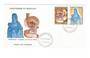ST PIERRE et MIQUELON 1975 Handicrafts. Set of 2 on first day cover. - 38229 - FDC
