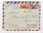 FRENCH SOMALI COAST 1954 Airmail Letter from Djibouti to Nantes. - 38261 - PostalHist