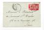 FRENCH SOMALI COAST 1916 Letter to Paris. Wax seal. - 38266 - PostalHist