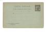 TUNISIA 1888 Carte Postale Response 10c Black. Unused. . - 38306 - PostalHist