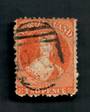 NEW ZEALAND 1862 Full Face Queen 2d Orange. Unpleasant Postmark. - 39044 - Used