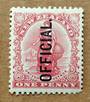 NEW ZEALAND 1907 1d Dominion Official. Diagonal Globe. - 39396 - LHM