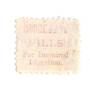 NEW ZEALAND 1882 Victoria 1st Second Sideface 2d Mauve. Perf 10. Secnd setting. Beechams' Pills for Impaired Digestion. - 3967 -