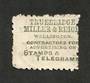 NEW ZEALAND 1882 Victoria 1st Second Sideface 2d Lilac. Perf 10. Advert in Green. Truebridge Miller . ..........................