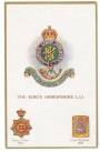 Coloured postcard in excellent mint condition of The King's (Shropshire LI). - 40054 - Postcard