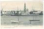 BELGIUM Postcard of Anvers. Panorama du Port et de la Rade. Prominently features a Ship in port and Yachts. - 40302 - Postcard