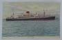 Coloured postcard of SS Gothic. - 40334 - Postcard