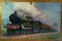 Coloured postcard of the Cornish Express. Fault. - 40523 - Postcard