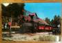 USA Coloured postcard of Shortline Steam Engine at Nevada City Montana. - 40603 - Postcard