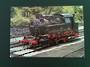 Coloured postcard of German Class 80 Tank #104 at Carnforth. - 40639 - Postcard