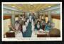 USA Coloured Postcard by Union Pacific Railroad of the Interior of Air Conditioned Dining Car on the Portland Rose. - 40693 - Po