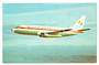Coloured postcard of NAC Boeing 737. - 40833 - Postcard