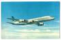 Coloured postcard of Air New Zealand DC-8. - 40930 - Postcard