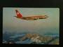 Coloured postcard of NAC Boeing 737 Twinjet. - 41002 - Postcard